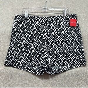 Spanx Sunshine Shorts 6" Polka Dot Kelly Blue‎ size XL